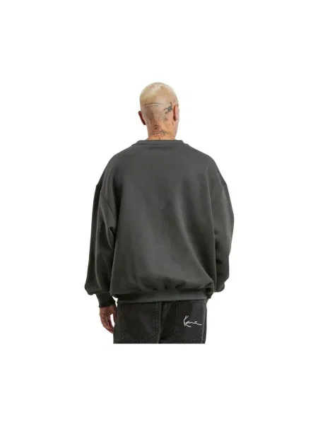 Hanorac crewneck Karl Kani gri