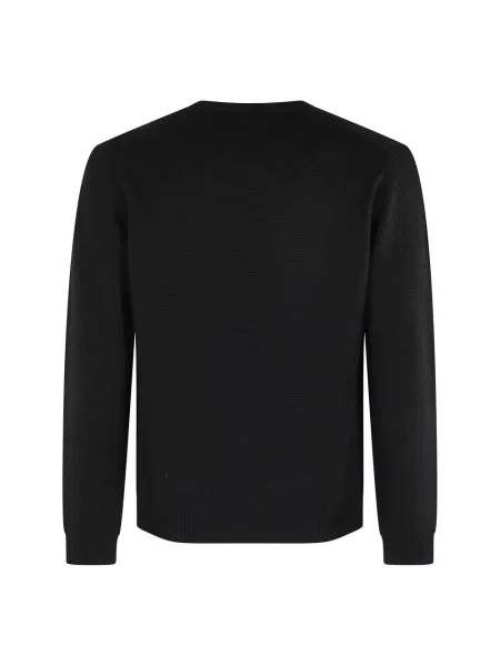 Sweter Roberto Collina czarny