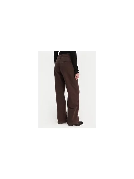 G-Star Raw Medžiaginės kelnės Deck Wide Leg ruda