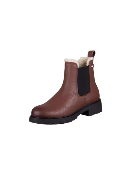 Pantofi Tommy Hilfiger maro