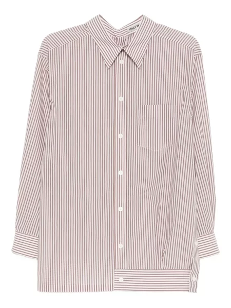 Cămașă Issey Miyake cu dungi roz
