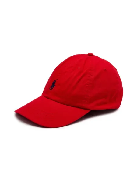 Twill sapka Polo Ralph Lauren piros