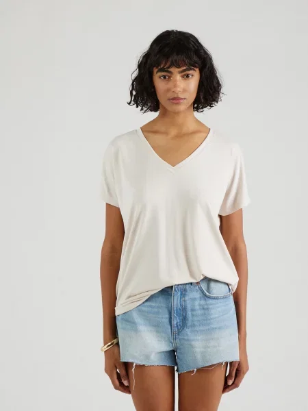 MSCH COPENHAGEN Tricou Fenya ecru