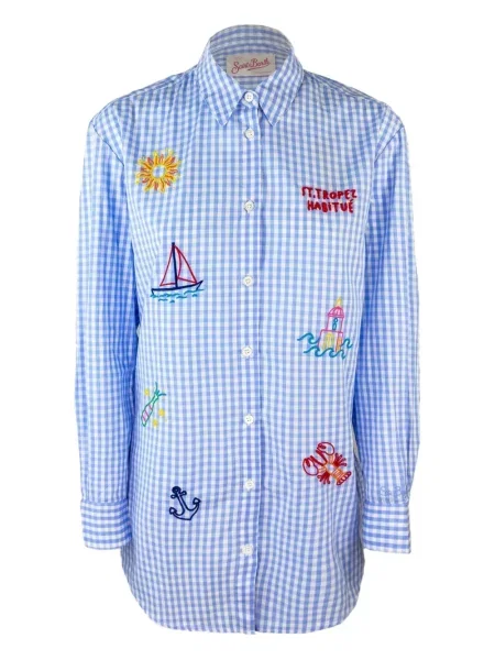 Koszula Mc2 Saint Barth niebieska