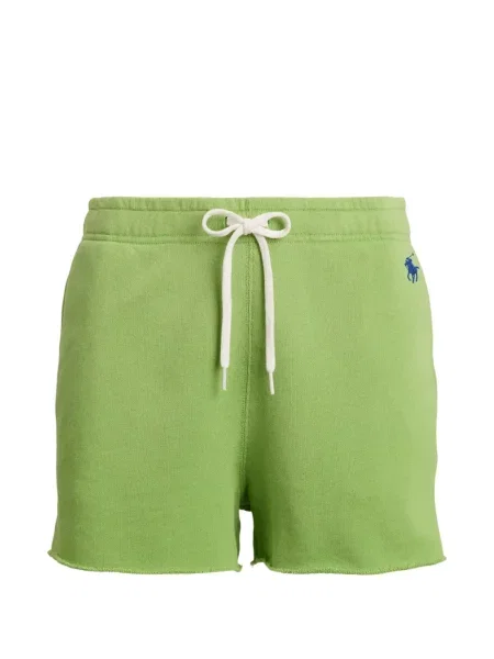 Μικρός πλεκτά σορτς Polo Ralph Lauren με κέντημα λευκό
