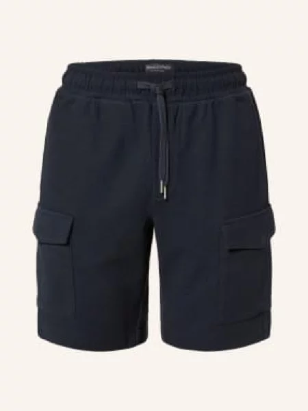 Marc O'polo Szorty Cargo O Regularnym Kroju blau granatowe
