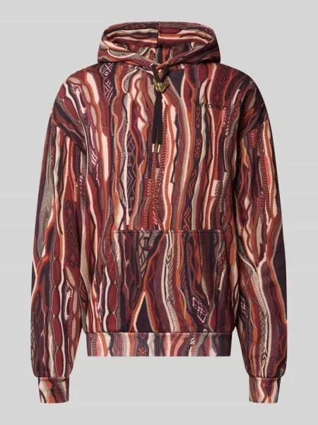 Bluza z kapturem o kroju relaxed fit z czystej bawełny Colucci
