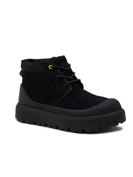 Bőr sneaker Ugg fekete