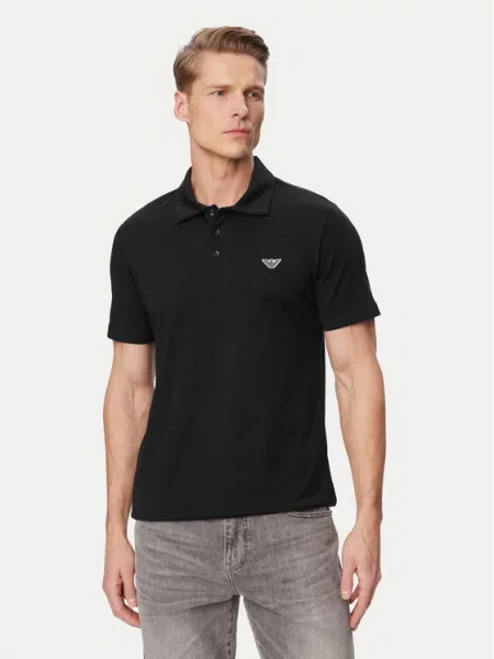 Emporio Armani Polo marškinėliai juoda