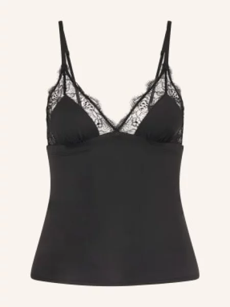 Love Stories Koszulka Nocna Bria Z Koronką schwarz czarna