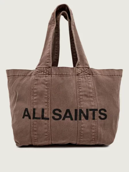 AllSaints De blugi geantă shopper IZZY maro