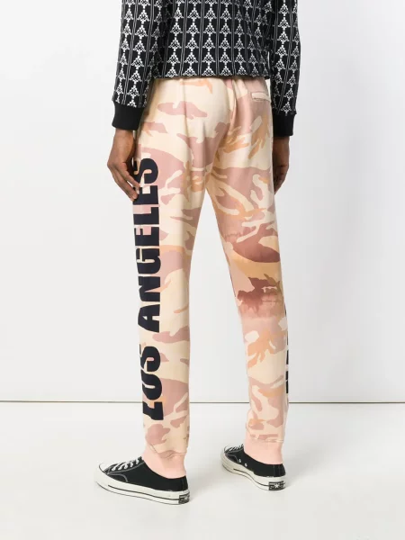 Камуфлажни панталони jogger Faith Connexion жълто