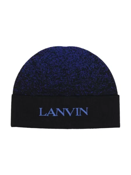 Czapka Lanvin niebieska