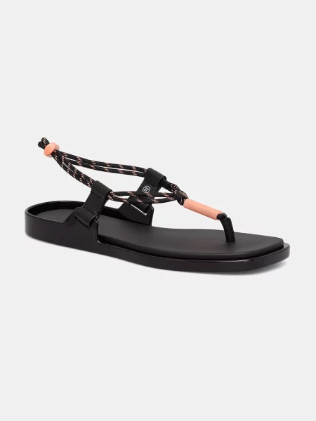Calvin Klein sandály BEACH SANDAL ROPE PU 2 černé