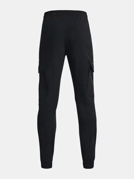 Pantaloni copii Under Armour alb