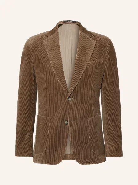 Windsor. Kordové Sako Giro Comfort Fit hnědá
