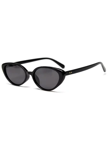 VEYREY Ochelari de soare Damen Cat-eye Sonnenbrillen Duoom' negru
