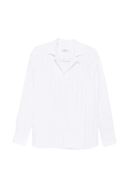 Поло тениска Alessandro Gherardi на райета бяло