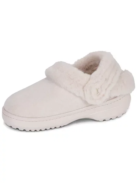 Klasične papuče Crocs od brušene kože bež