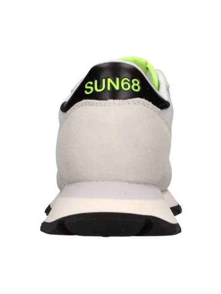 Sneakersy Sun68 zamszowe białe