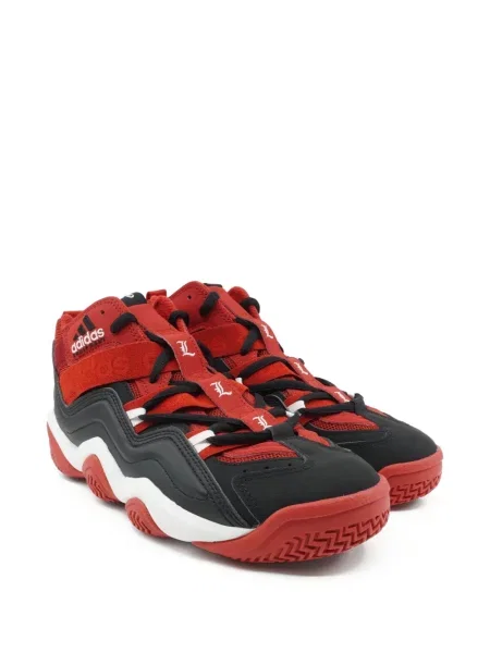 Sneakersy Adidas Solar sznurowane w paski koronkowe czarne