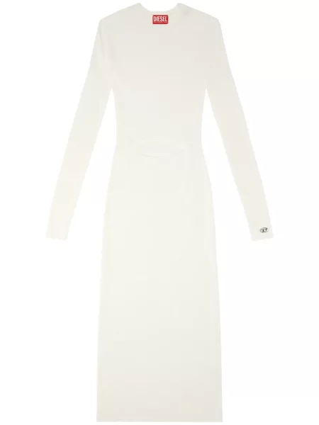 Rochie midi Diesel alb