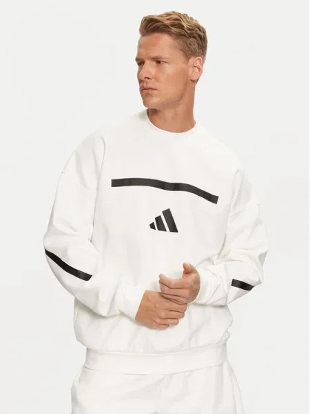 Суитчър Adidas с принт бежово