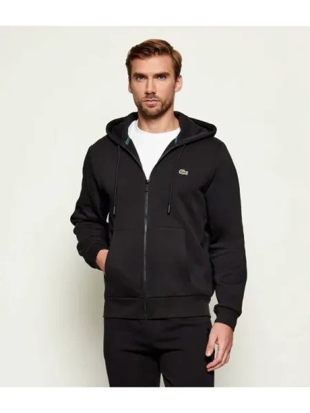 Lacoste Hanorac | Classic fit negru