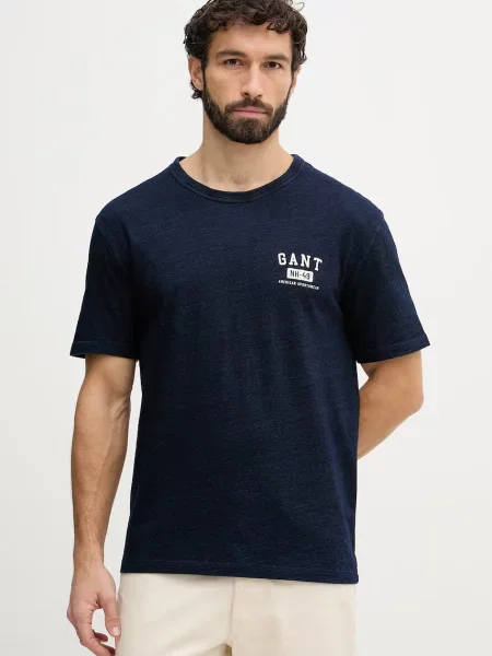 Gant T-shirt Ανδρικό μπλε