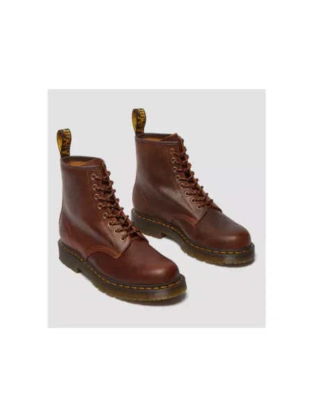 Botki Dr. Martens brązowe