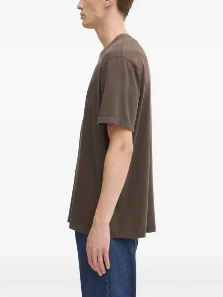 Tricou Helmut Lang cu imagine maro