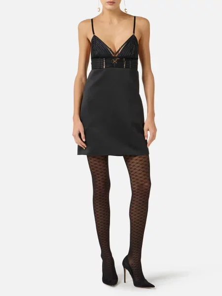 Платье Elisabetta Franchi черное