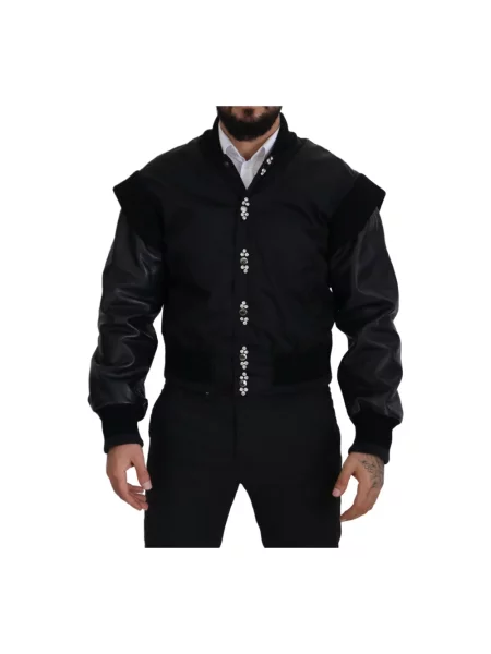 Kurtka bomber Dolce And Gabbana czarny