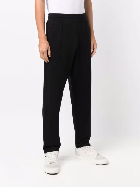 Kalhoty Golden Goose s potiskem černé