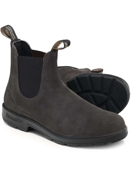 Pantofi Blundstone din piele de căprioară gri