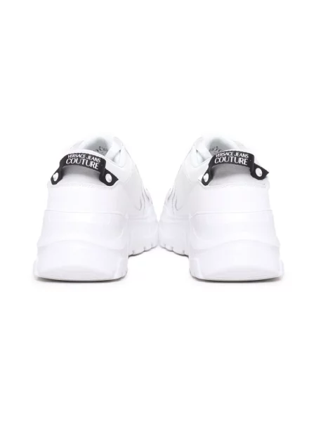Sneakersy Versace Jeans Couture skórzane białe