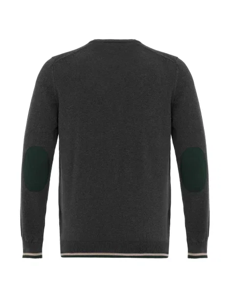 Moxx Paris Pulover gri negru