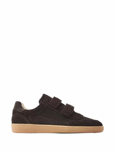 Sneakerși Nubikk cu bretele maro