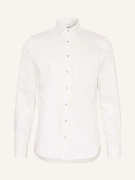 Seidensticker Koszula Slim Fit weiss biały