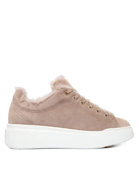 Sneakersy Max Mara béžové