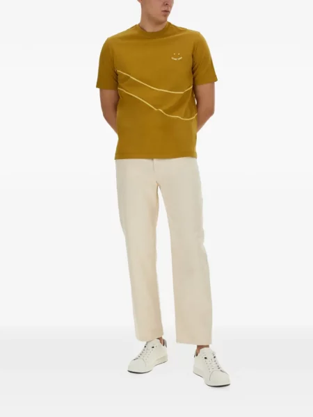 Tricou Ps Paul Smith cu imagine maro
