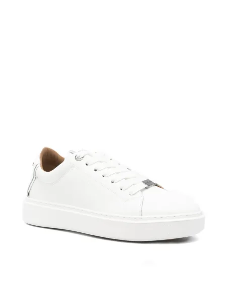 Bőr sneaker Alexander Smith fehér