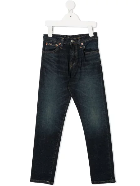 Jeansy dziecięce Polo Ralph Lauren niebieskie