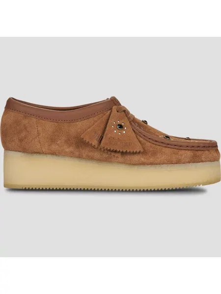 Pantofi Clarks Originals maro