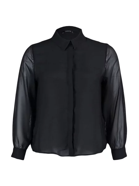 Trendyol Curve Bluză negru