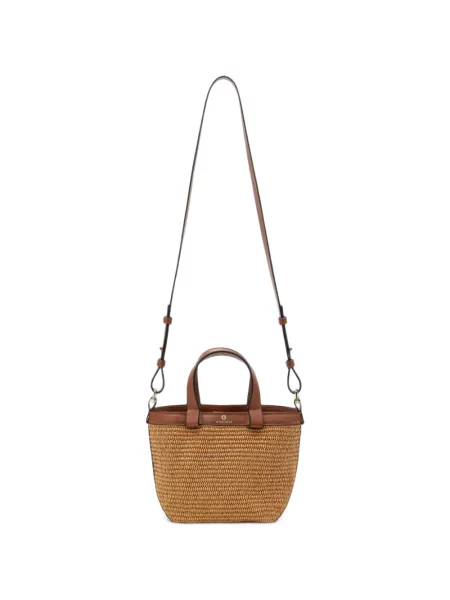 Geantă shopper La Portegna maro