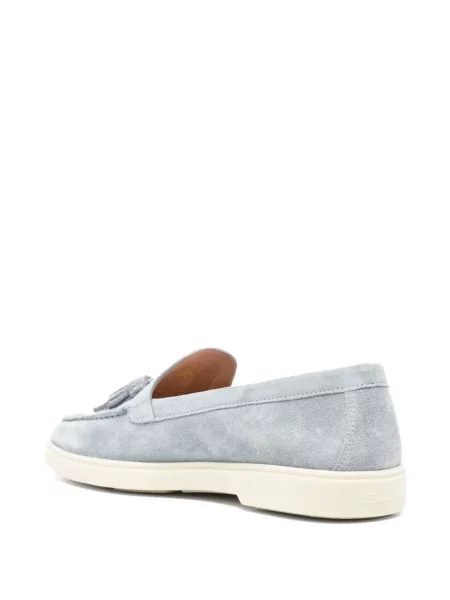 Pantofi loafer Santoni albastru