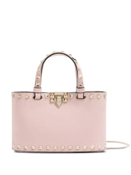 Geantă shopper Valentino Garavani roz