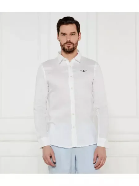 Aeronautica Militare De in cămașă alb