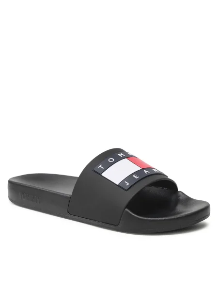 Šľapky Tommy Jeans POOL SLIDE ESS biela